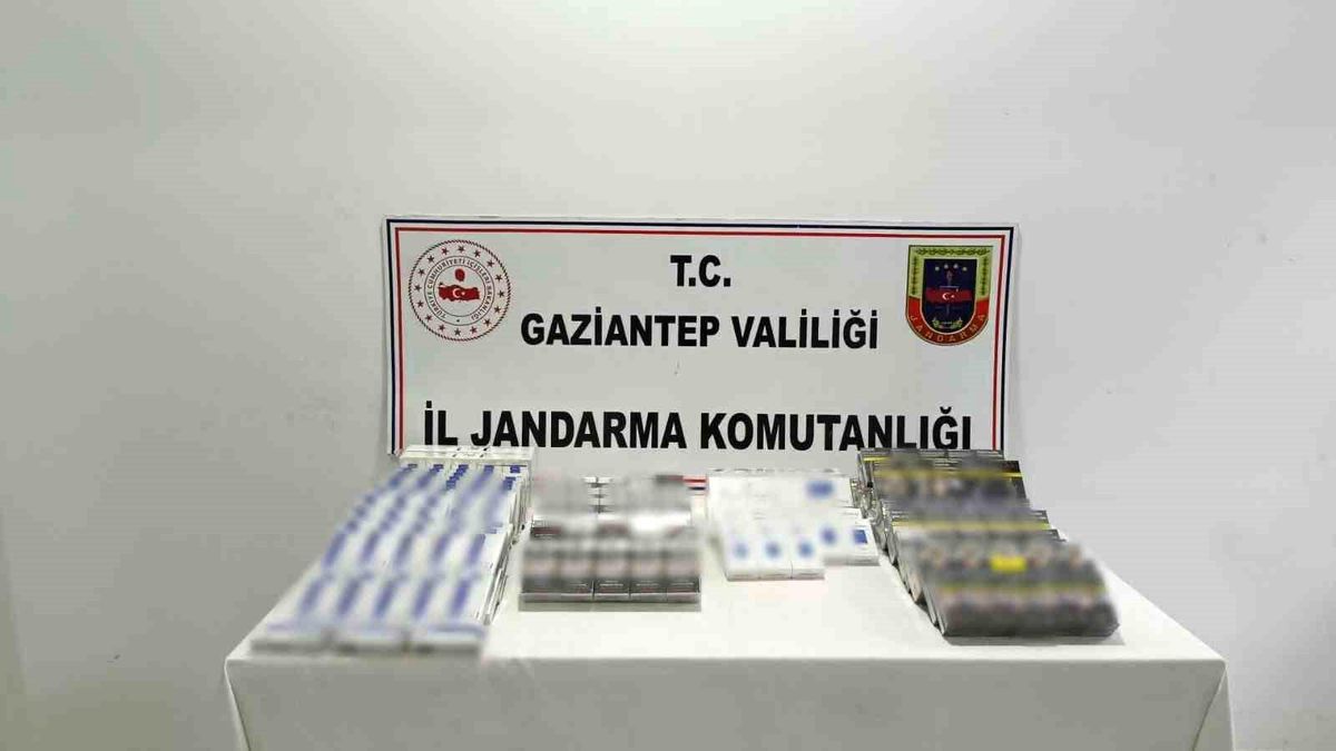 Gaziantep\'te 19 bin 467 paket gümrük kaçağı sigara ele geçirildi