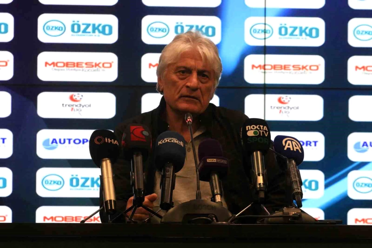Kocaelispor ve Adanaspor Teknik Direktörleri Maç Sonrası Açıklamalarda Bulundu