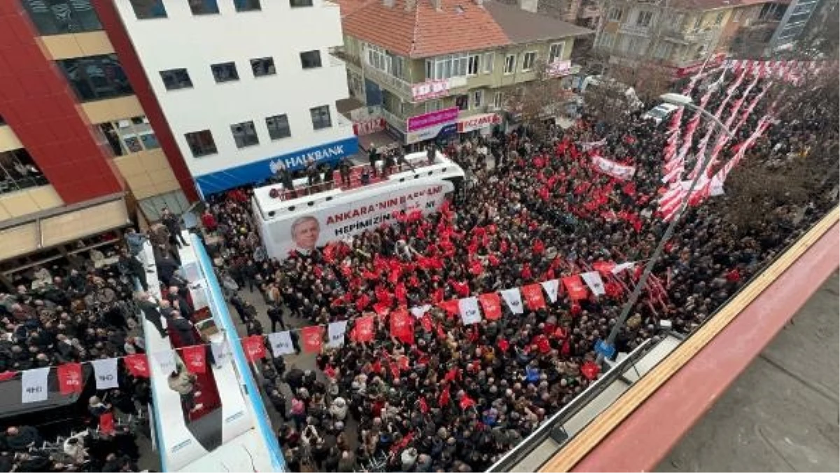 Ankara Büyükşehir Belediye Başkanı Mansur Yavaş: \'Önce insan için varız\'