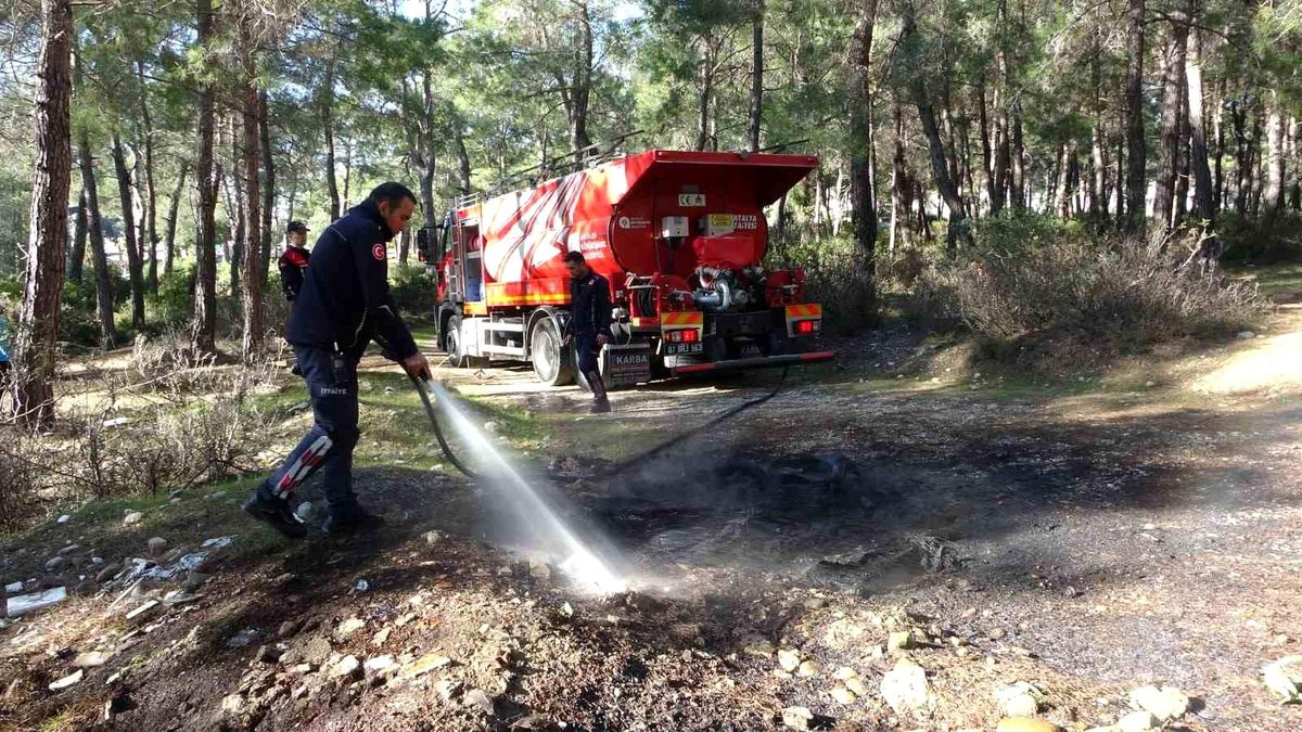 Manavgat\'ta Orman Yangınına Neden Olan Dumanın Kaynağı Belli Oldu