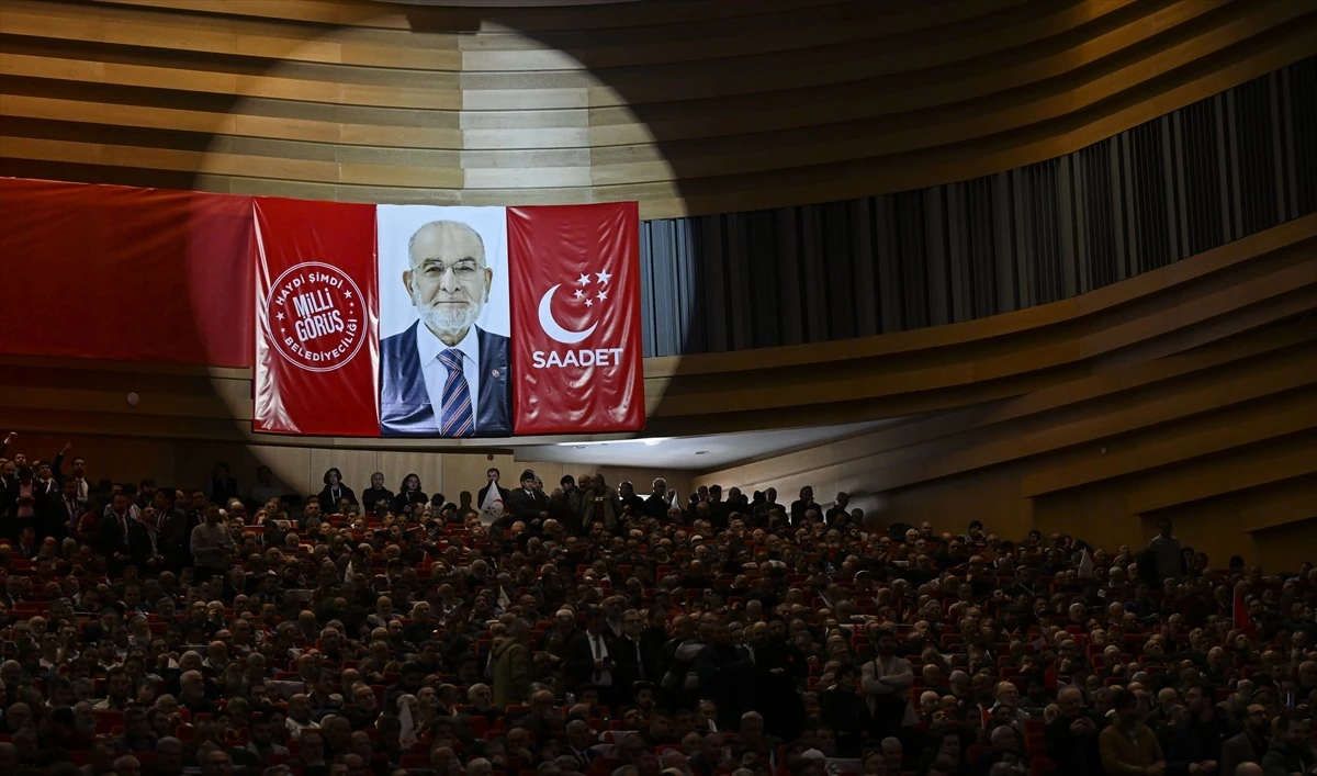 Saadet Partisi Genel Başkanı Temel Karamollaoğlu: 31 Mart\'ta Türkiye\'nin yolunu belirleyeceğiz