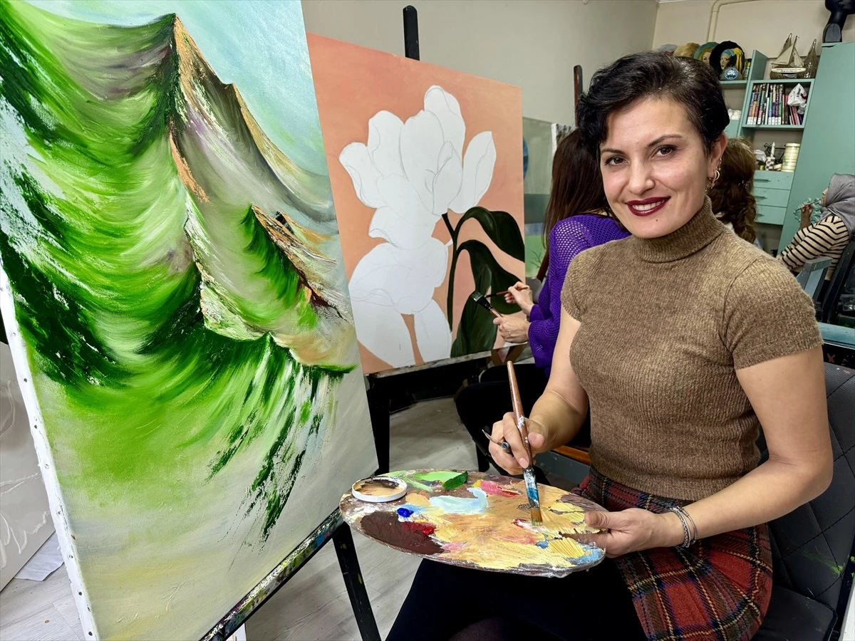 Lenf Kanseriyle Mücadele Eden Ressamın Motivasyonu: Resim Yapmak