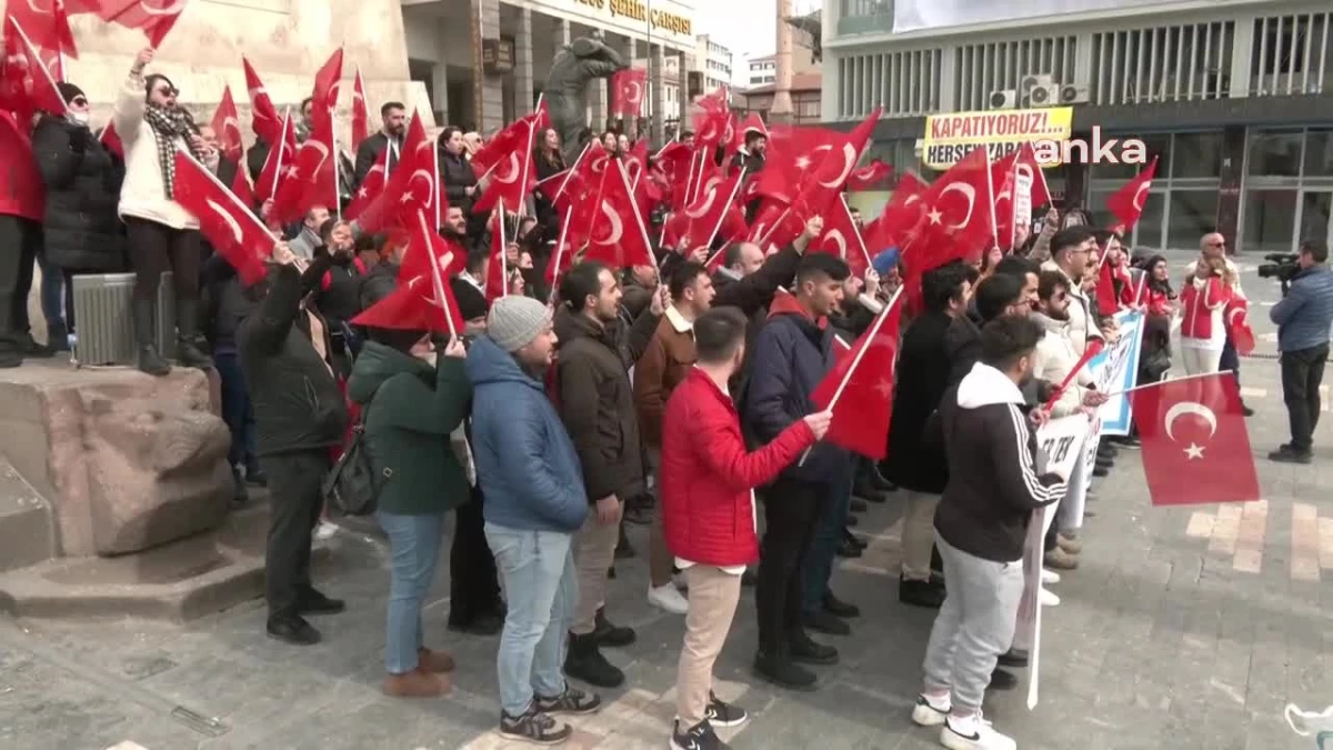 Atama Bekleyen Öğretmenler Ankara\'da Eylem Yaptı.