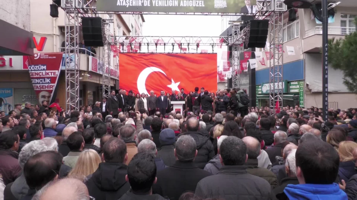 Onursal Adıgüzel, Ataşehir Belediye Başkanı adaylığını açıkladı