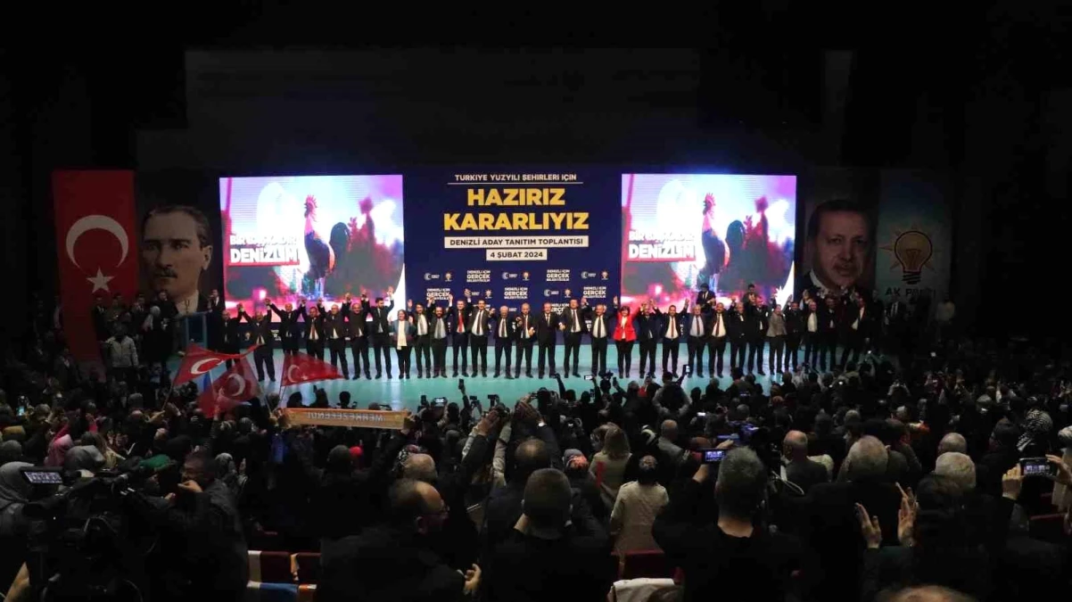 AK Parti Denizli İl Teşkilatı 31 Mart 2024 Seçimleri İçin Belediye Başkan Adaylarını Açıkladı