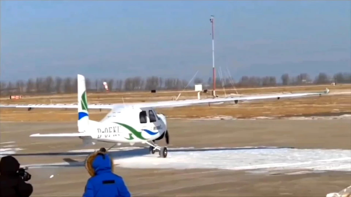 Hidrojenle çalışan dört kişilik uçağın ilk uçuşu gerçekleştirildi
