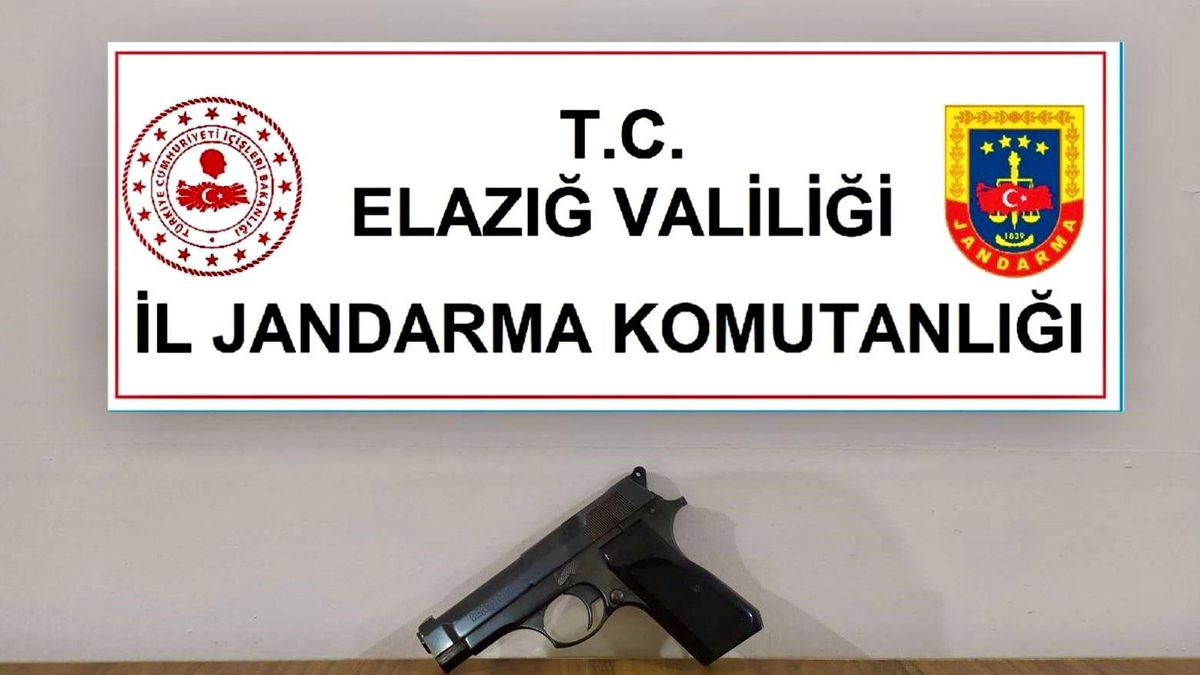Elazığ\'da jandarma operasyonunda silah ve uyuşturucu ele geçirildi