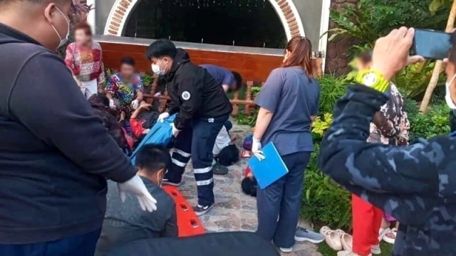 Tayland'da bir otel balkonunun çökmesi sonucu 13 kadın yaralandı