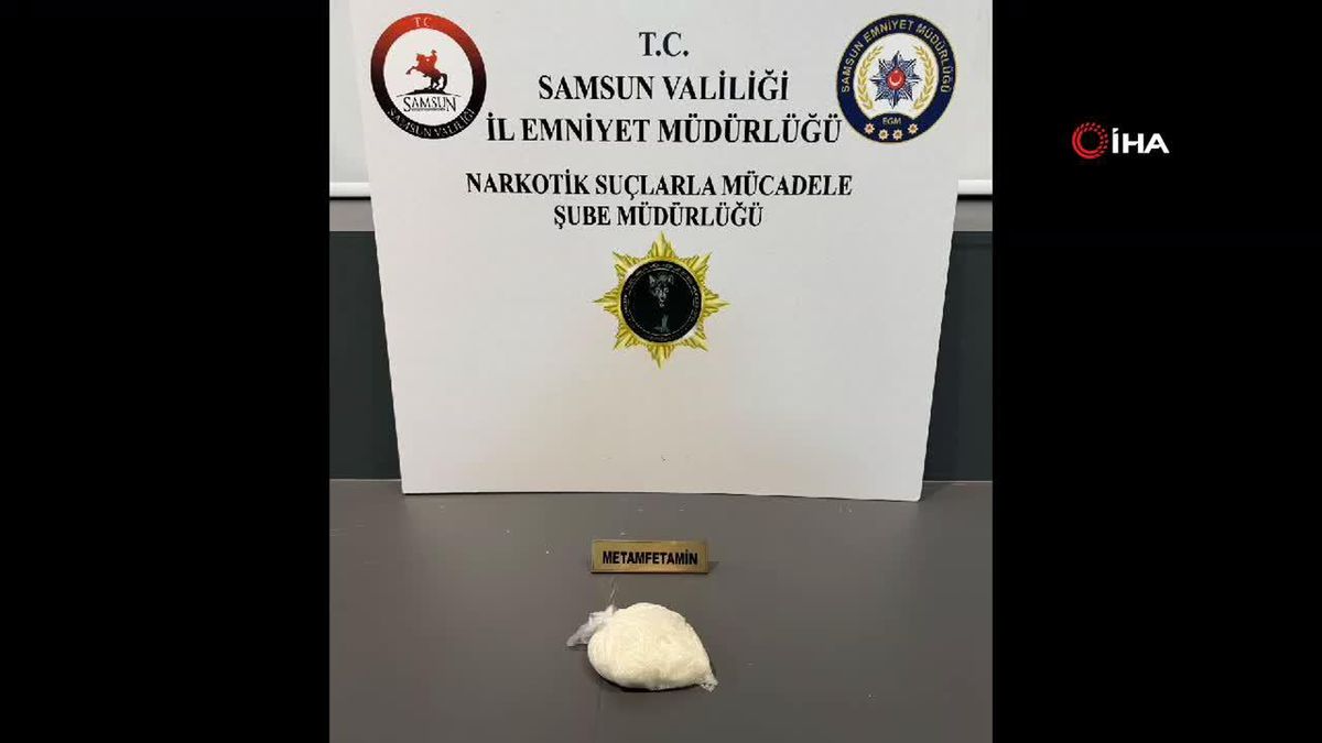Samsun\'da uyuşturucu ticaretinden 2 kişi tutuklandı