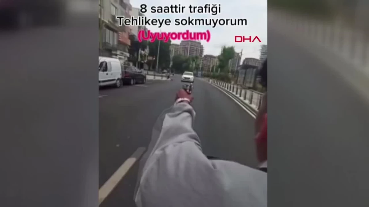 Zeytinburnu\'nda Silah Tehdidi: Motosikletle Seyir Halindeyken Havaya Ateş Açan Şahıs Yakalandı