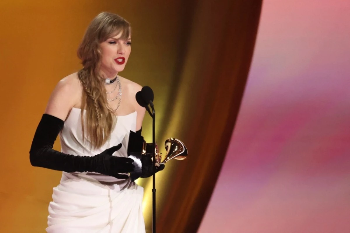 66. Grammy Ödülleri sahiplerini buldu! Taylor Swift, Yılın Albümü Ödülü\'nü 4. kez aldı