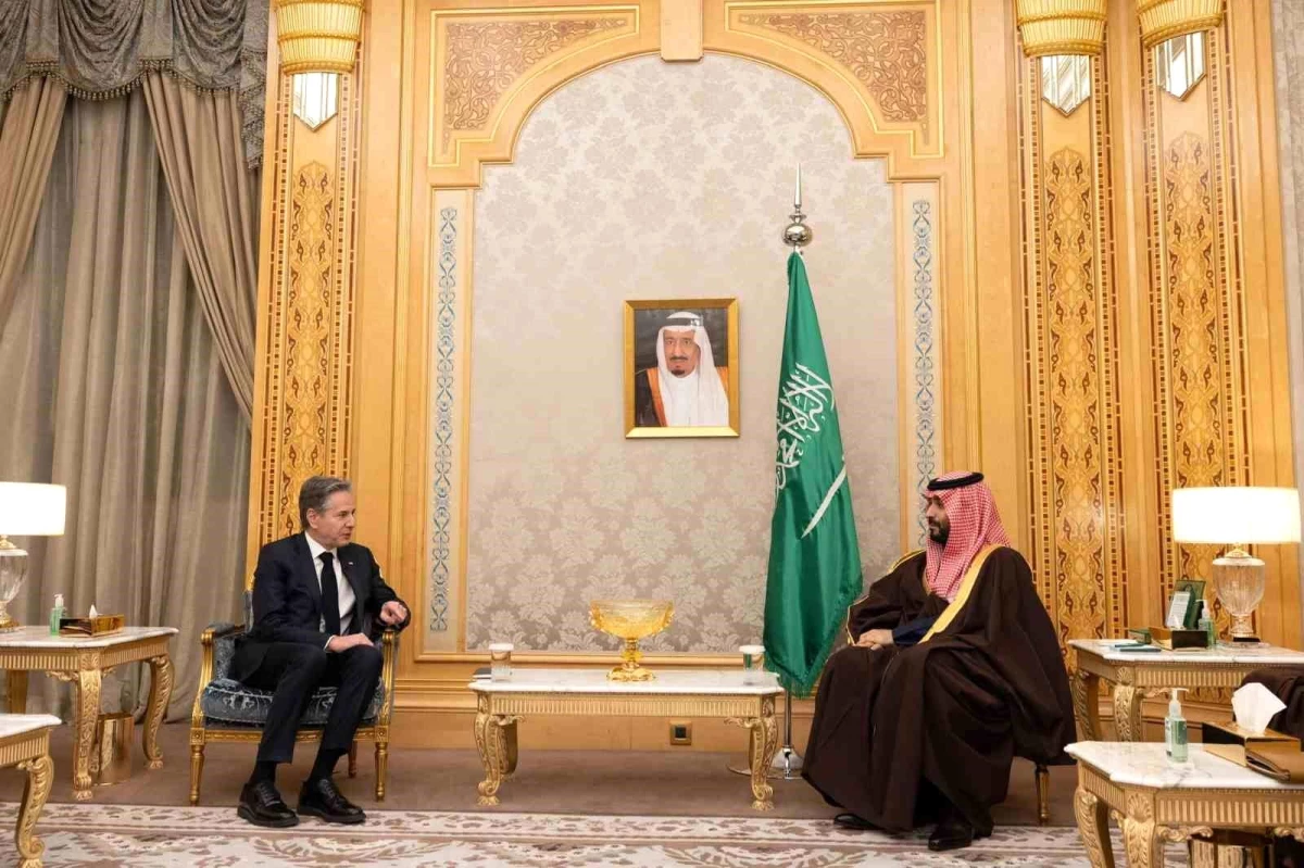ABD Dışişleri Bakanı Blinken, Suudi Arabistan Veliaht Prensi ile görüştü