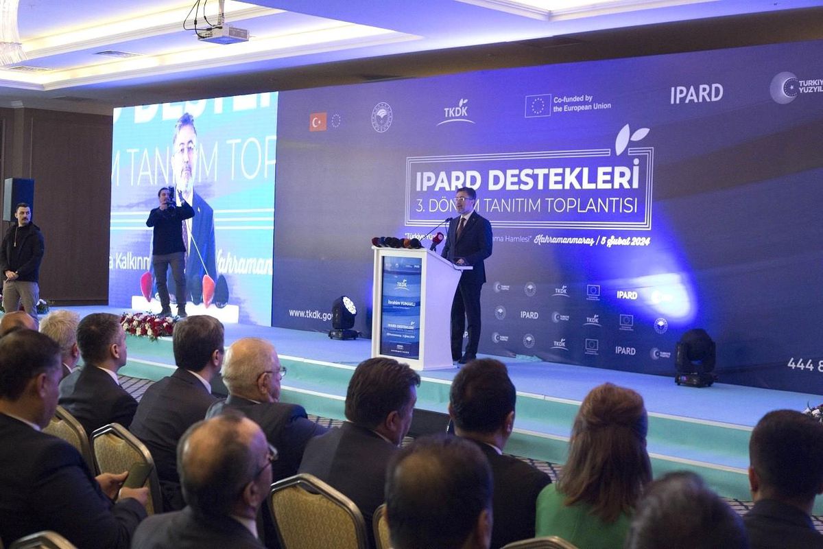 Tarım ve Orman Bakanı: IPARD Destekleri ile 1.5 Milyar Euro Yatırım Ülkemize Kazandırılacak