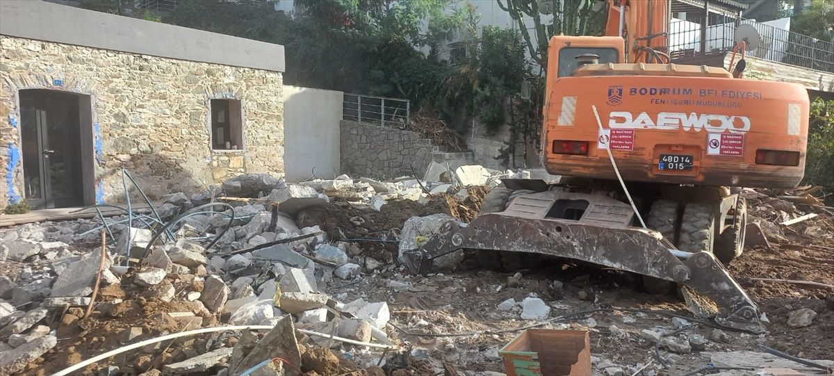 Muğla Bodrum\'da 181 Kaçak Yapıya Yıkım Kararı Verildi