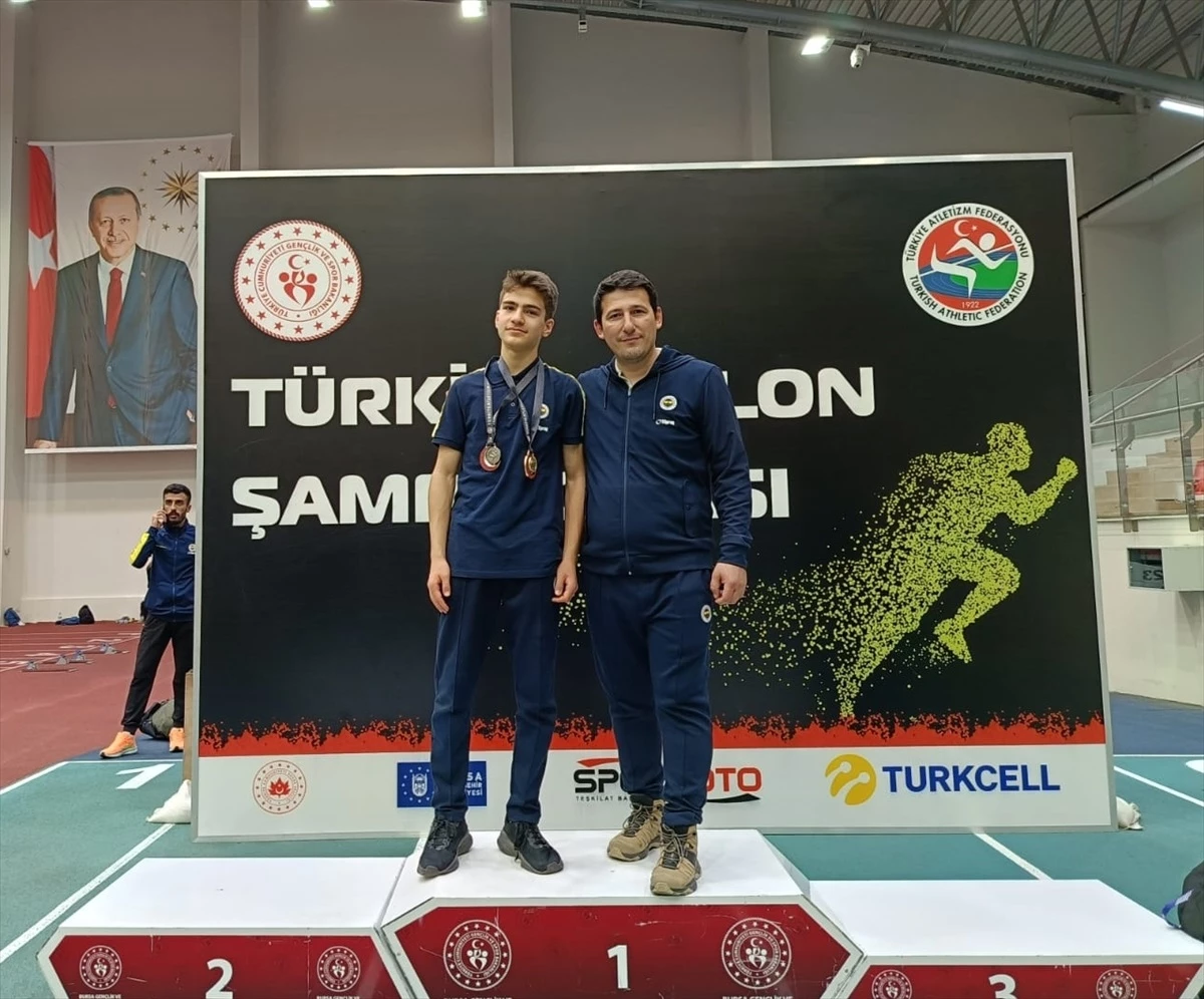 Edirneli sporcular atletizmde Türkiye dereceleri elde etti