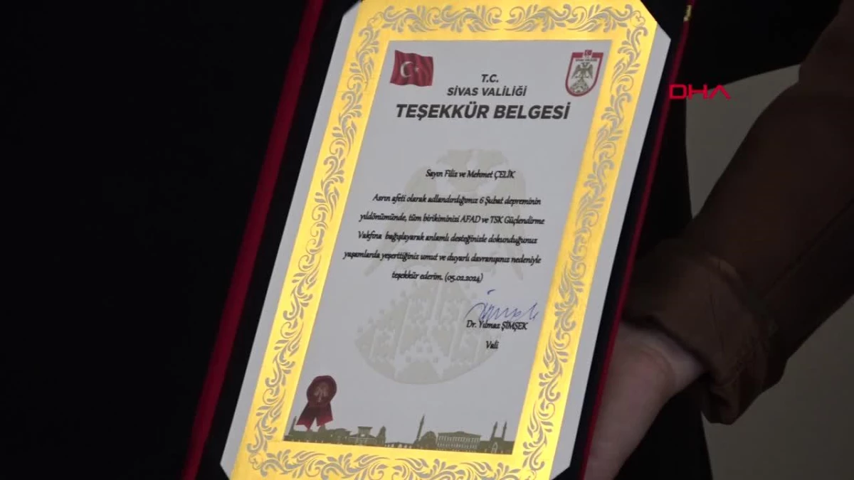 Emekli öğretmenler deprem bölgesine 1 milyon lira bağışladı