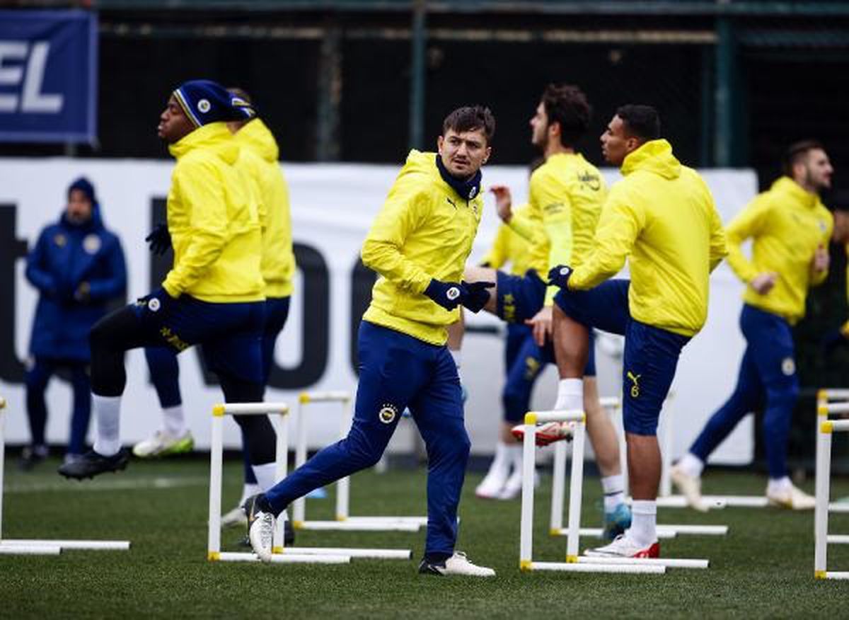 Fenerbahçe, Gaziantep FK maçı için hazırlıklarını sürdürdü