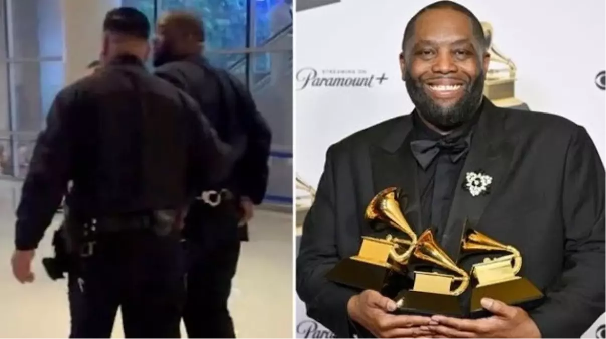 Grammy\'de 3 ödül alan rapçi Killer Mike, törende güvenliğe saldırdığı için tutuklandı