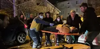 Bolu'da Kafa Kafaya Çarpışan Otomobillerde 5 Kişi Yaralandı