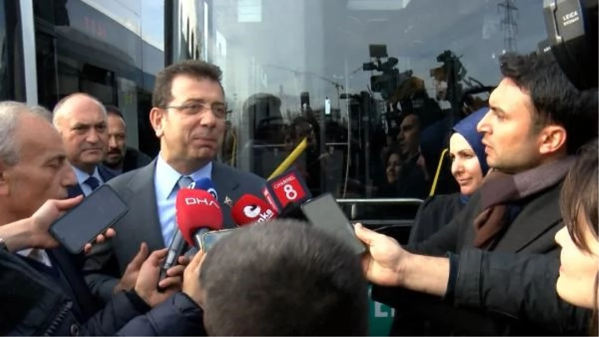 İBB Başkanı Ekrem İmamoğlu Yeni Otobüslerin Tanıtım Toplantısına Katıldı