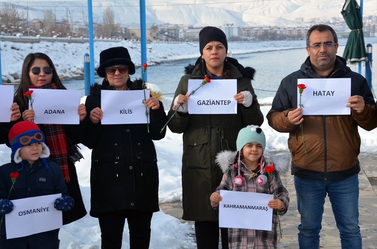 Kahramanmaraş depreminde hayatını kaybedenler Bitlis\'te anıldı