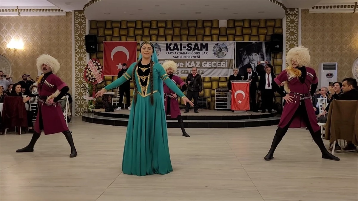 Samsun\'da Kültür ve Kaz Gecesi düzenlendi