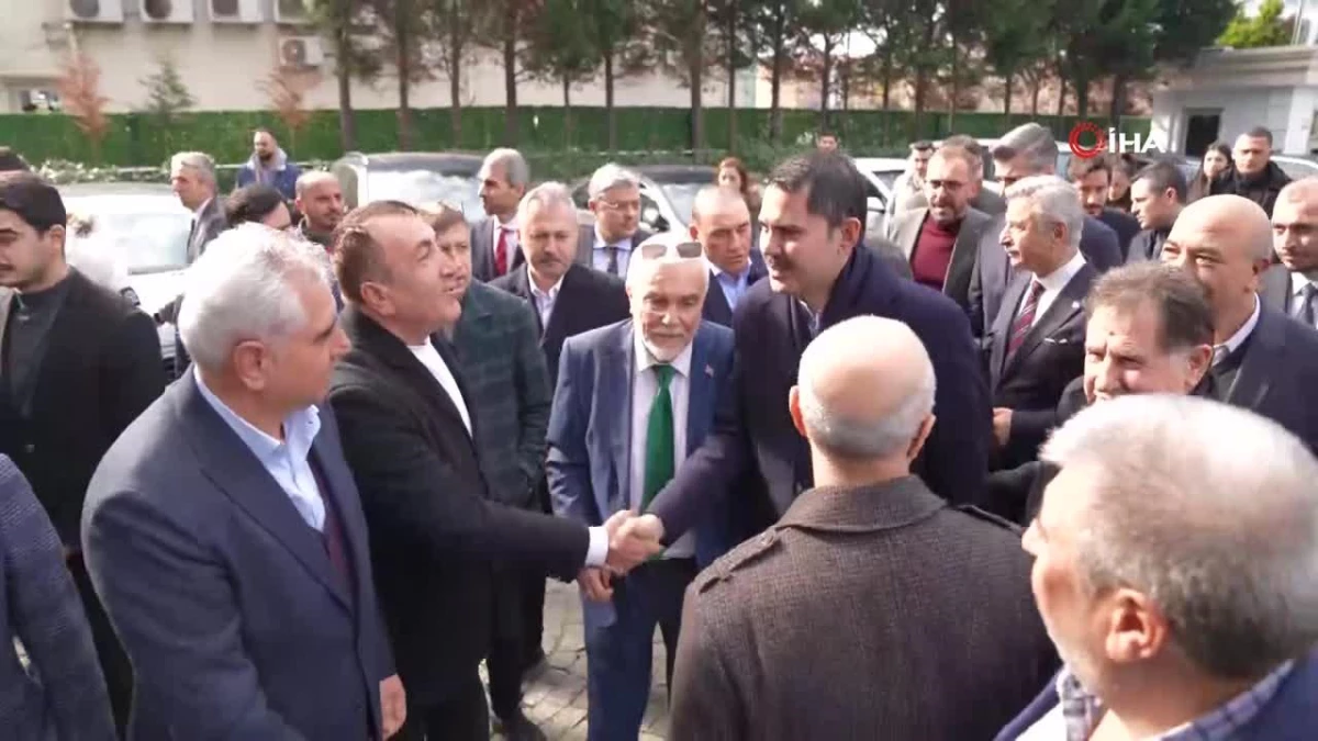 Murat Kurum Başakşehir\'de, İkitelli Organize Sanayi Sitesi\'ni ziyaret etti