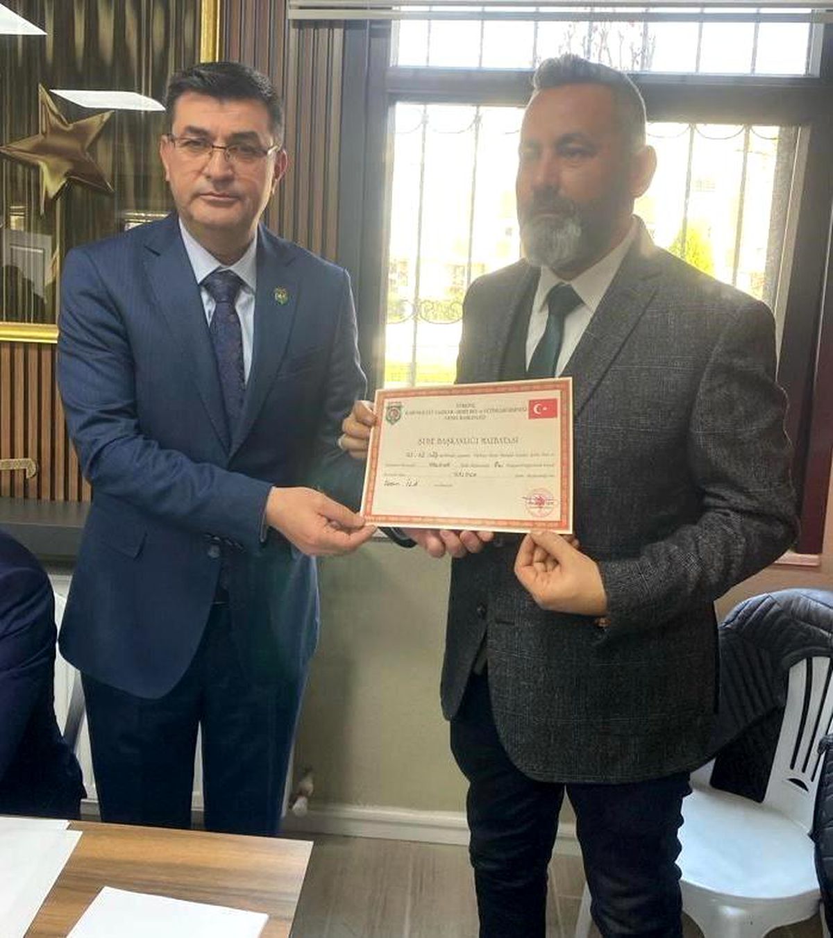 Özcan İla, Türkiye Harp Malulü Gaziler Şehit Dul ve Yetimleri Derneği Yalova Şubesi kongresinde yeniden başkanlığa seçildi
