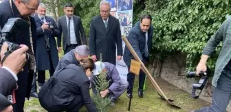 Pakistan Büyükelçiliği Bahçesine Fidan Dikildi