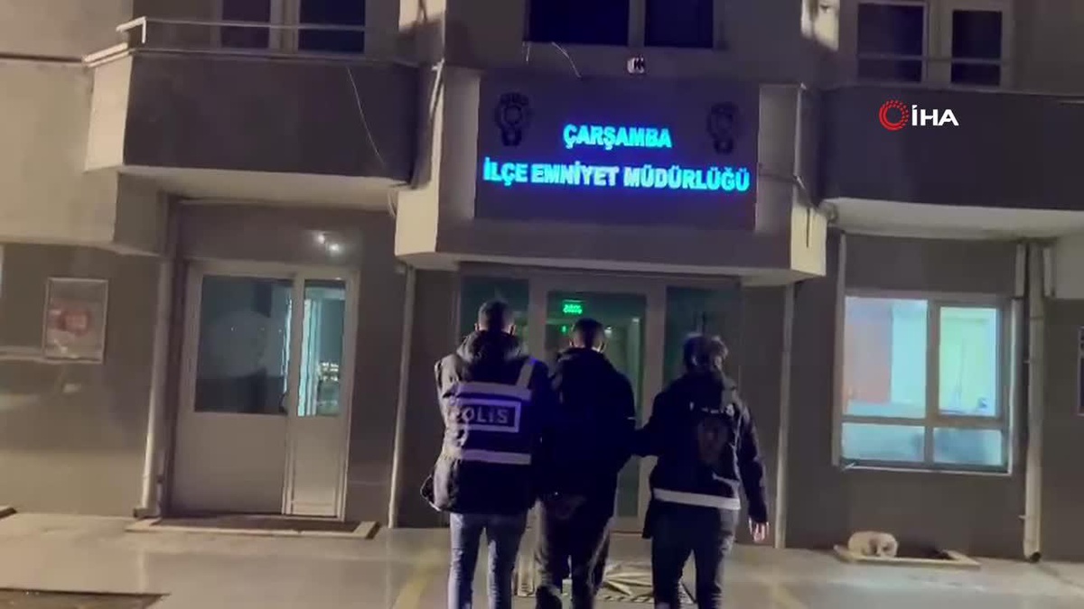 Samsun\'da 15 yıl hapis cezası bulunan hırsız yakalandı