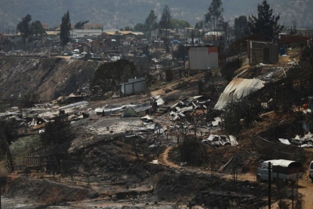 Şili'deki orman yangınlarında ölü sayısı 110'a yükseldi