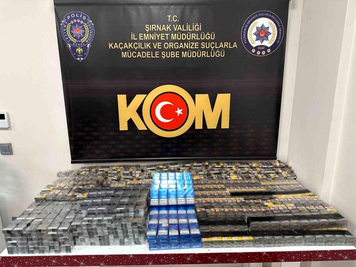 Şırnak\'ta Kaçak Silah, Uyuşturucu ve Malzeme Ele Geçirildi, 74 Şüpheli Gözaltına Alındı