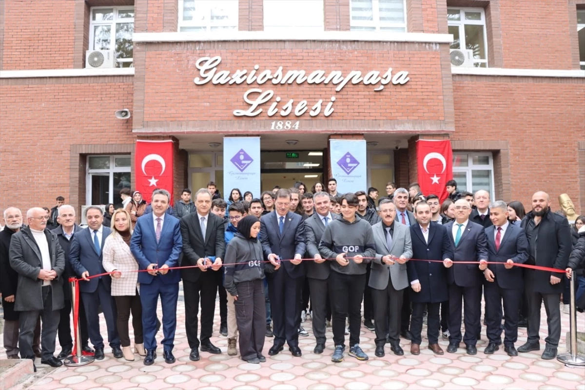Tokat\'ta Gaziosmanpaşa Lisesi güçlendirme çalışmalarının ardından açıldı