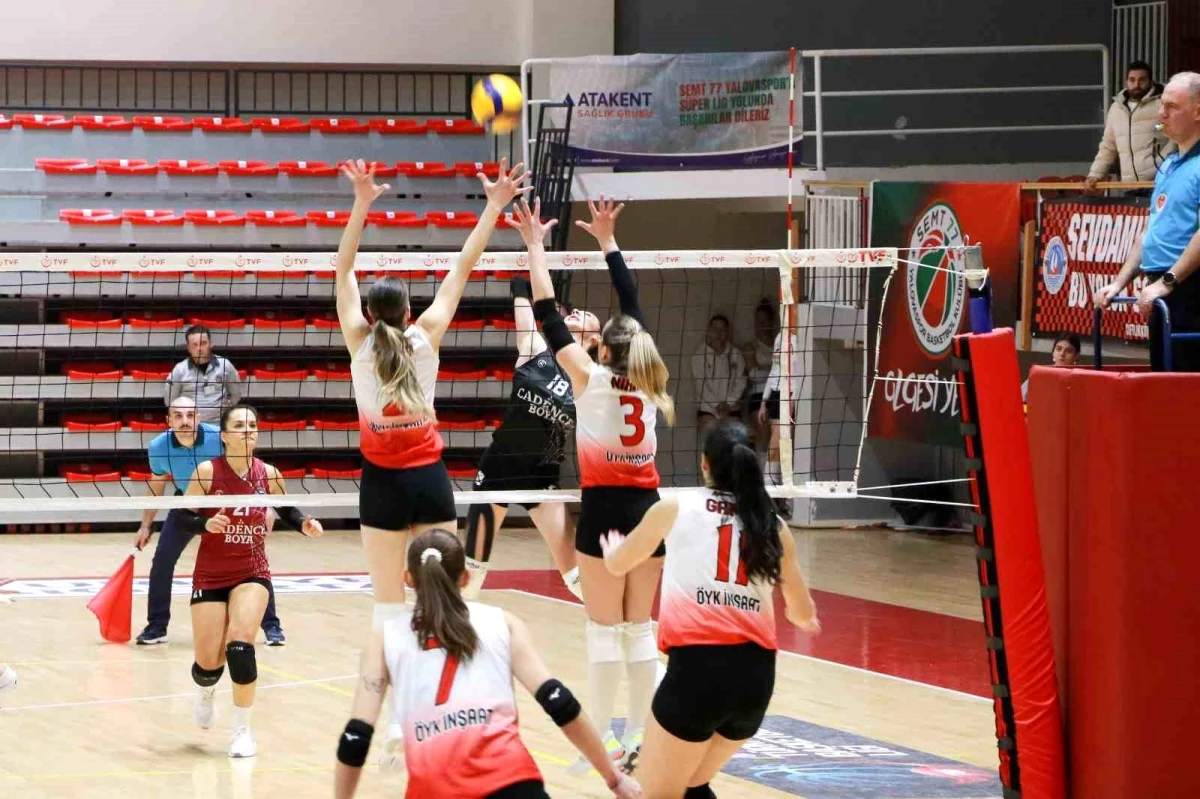 Çiftlikköy Belediyespor ve Semt77Yalovaspor Kadın Voleybol Takımları Play-Off\'u garantiledi