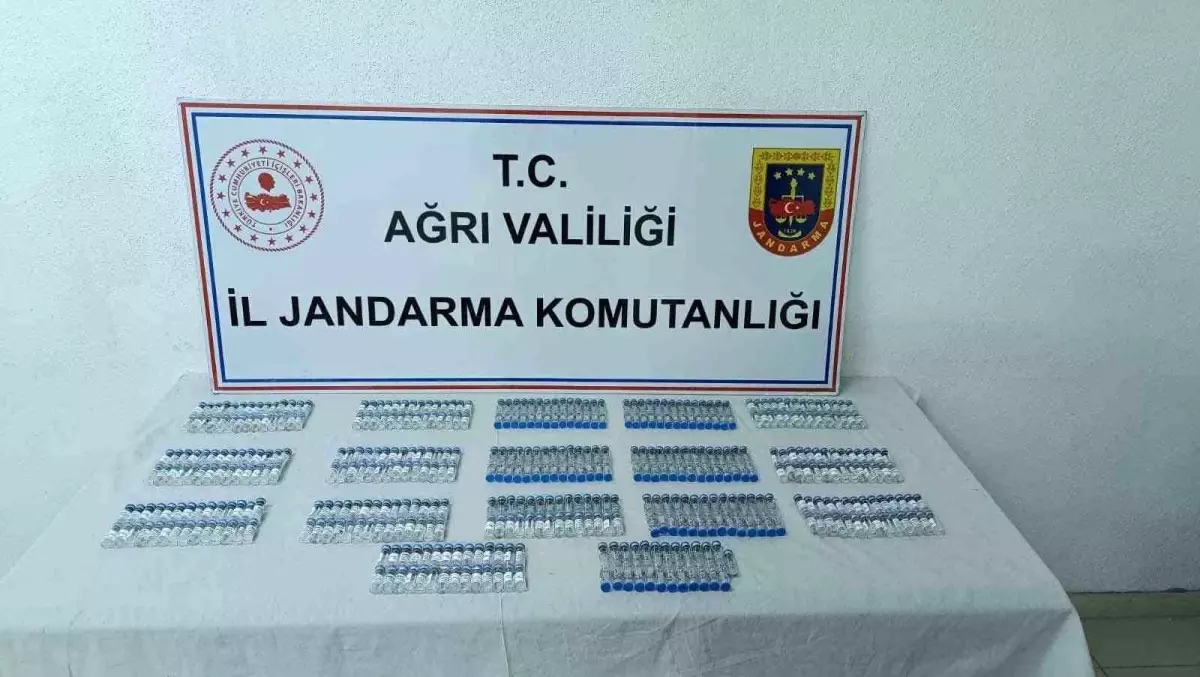 Ağrı\'da Jandarma Ekipleri Botoks Kaçakçılığına Darbe Vurdu