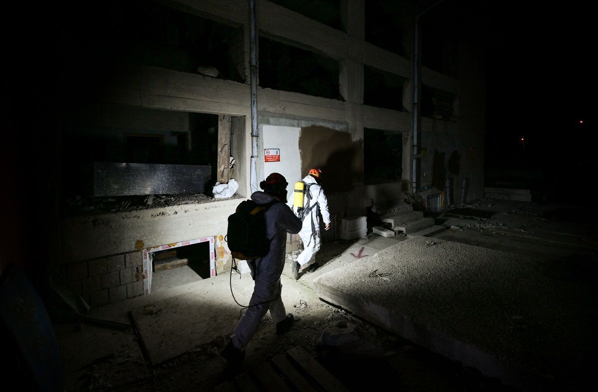 Ankara AFAD, deprem tatbikatı düzenledi