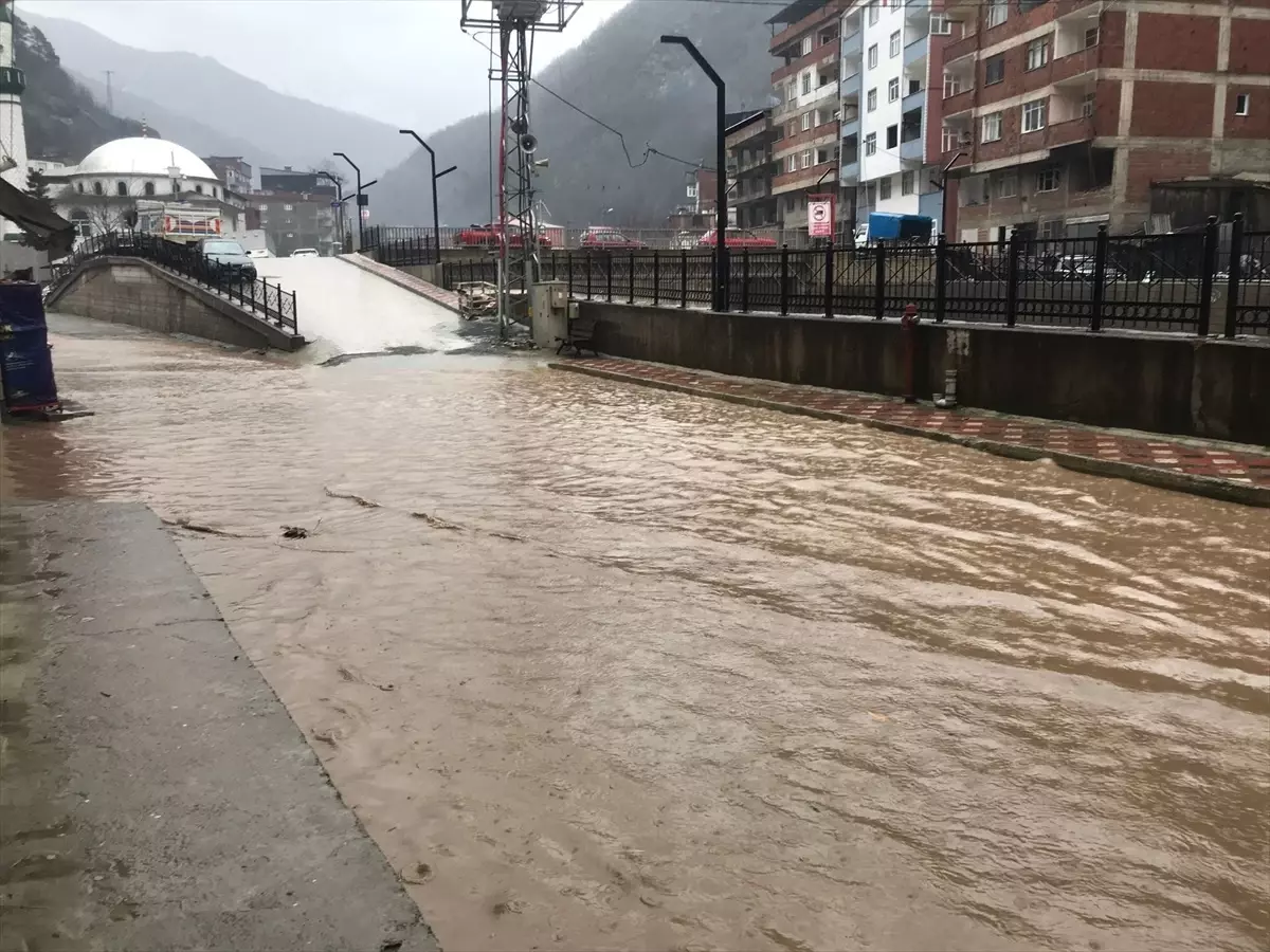 Artvin\'de Kar ve Sağanak Yaşamı Olumsuz Etkiledi