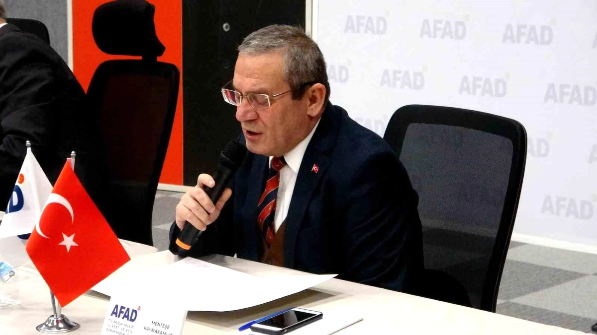 Muğla AFAD Müdürlüğü, Kahramanmaraş Depremi\'nin 1. Yılında Toplantı Gerçekleştirdi