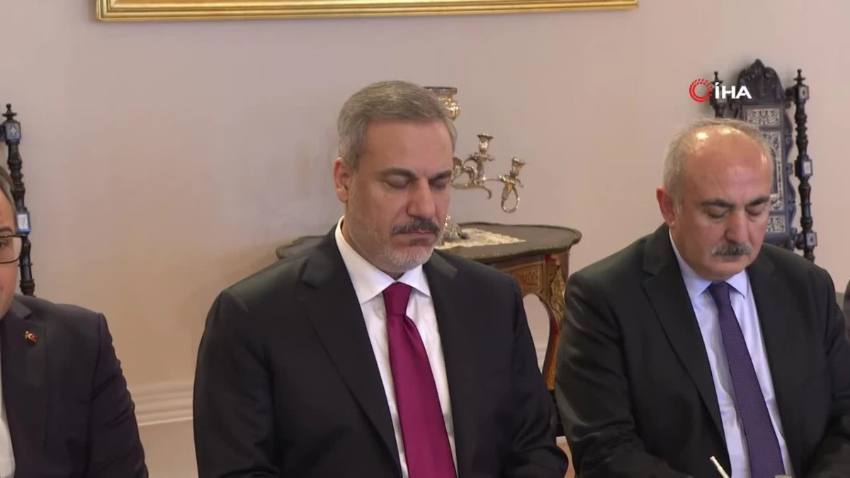 Bakan Fidan, Malta Dışişleri Bakanı Borg ile görüştü