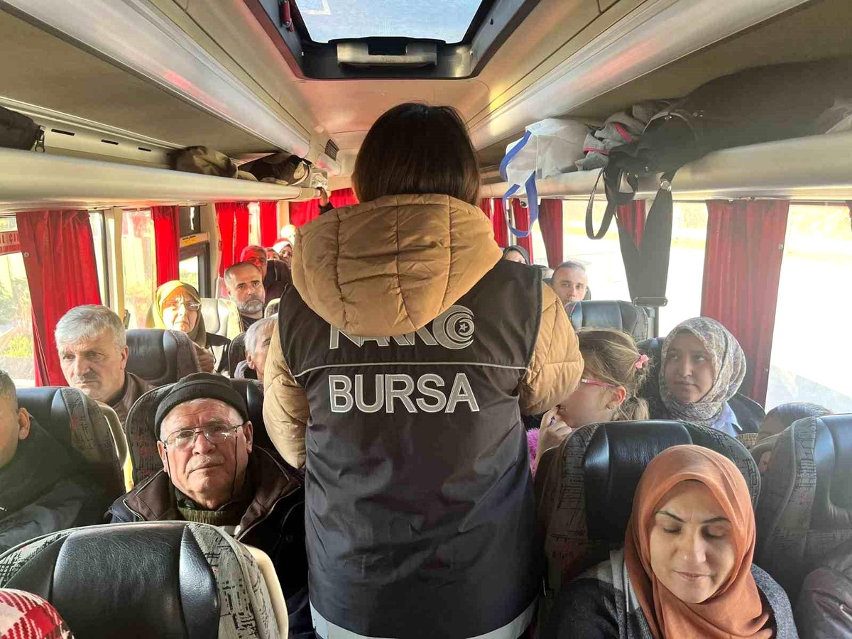 Bursa\'da Narkotik Suçlarla Mücadele Şube Müdürlüğü \'Metamfetamin Fotoblok\' eğitimi gerçekleştirdi