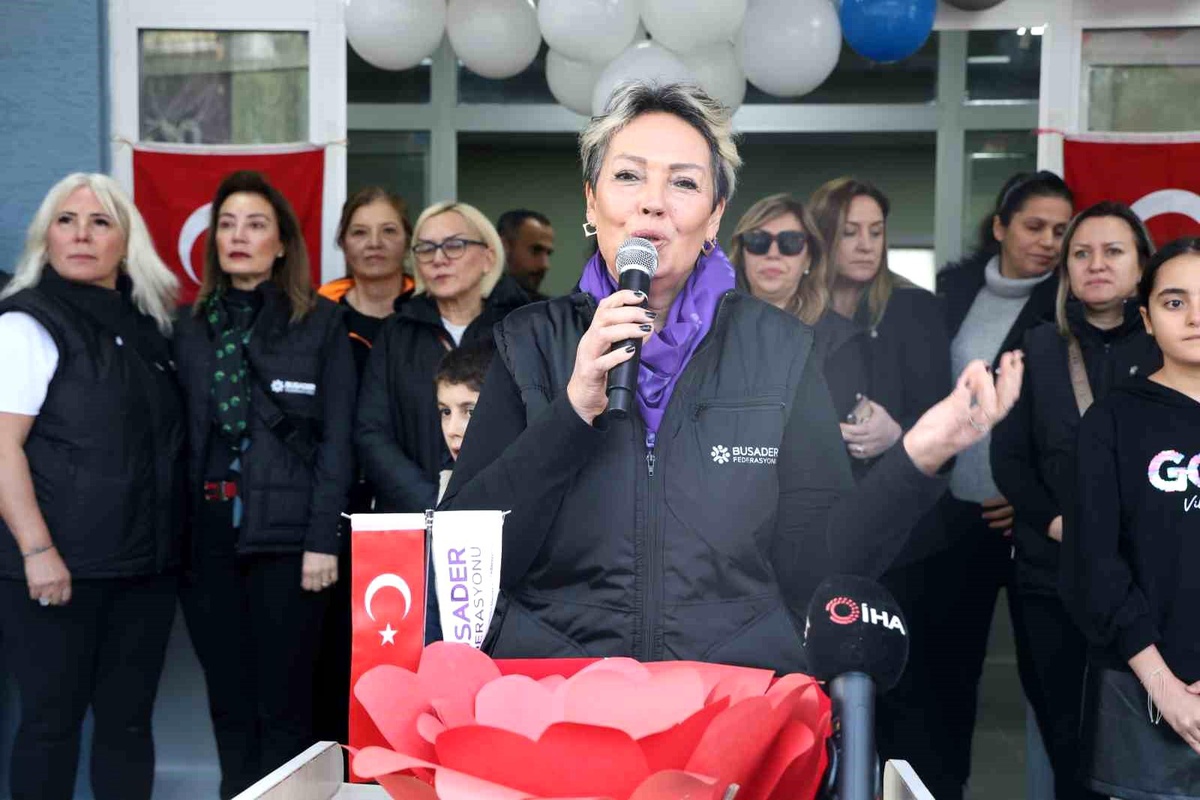 BUSADER, depremde yıkılan ilkokulu yeniden inşa etti