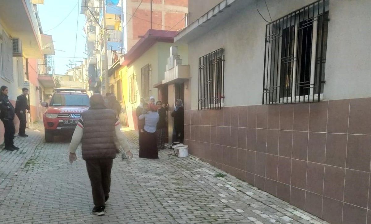Aydın\'da bir evde çıkan yangın söndürüldü