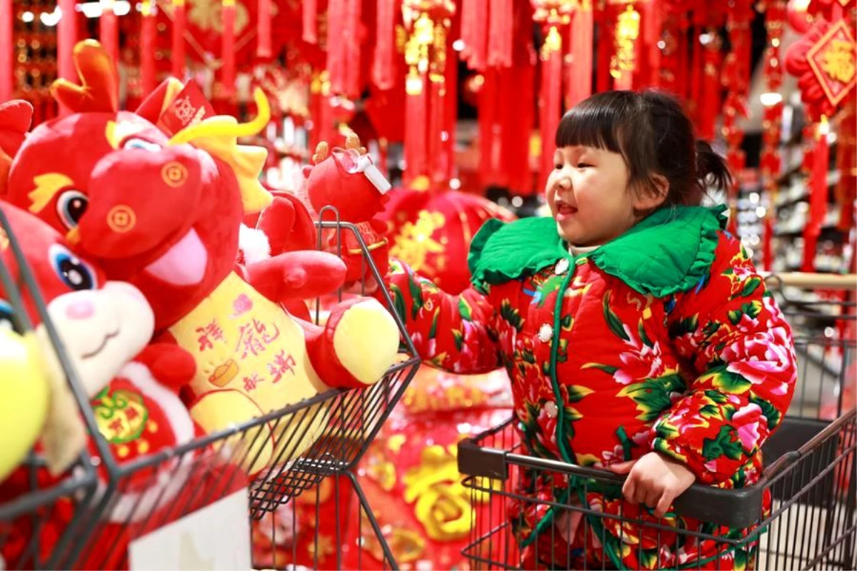 Çin, Bahar Bayramı tatili için ihtiyaç malzemelerinin tedarikini artırıyor