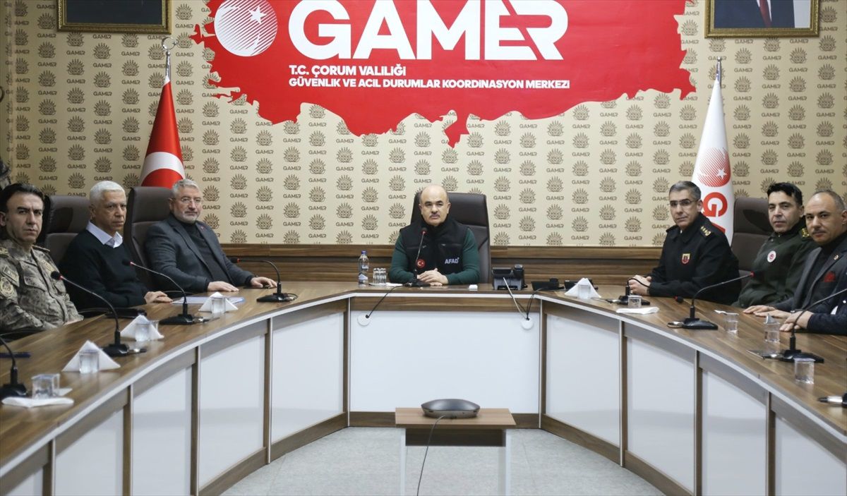 Çorum\'da 2 bin 663 depremzedenin misafir edildiği bildirildi