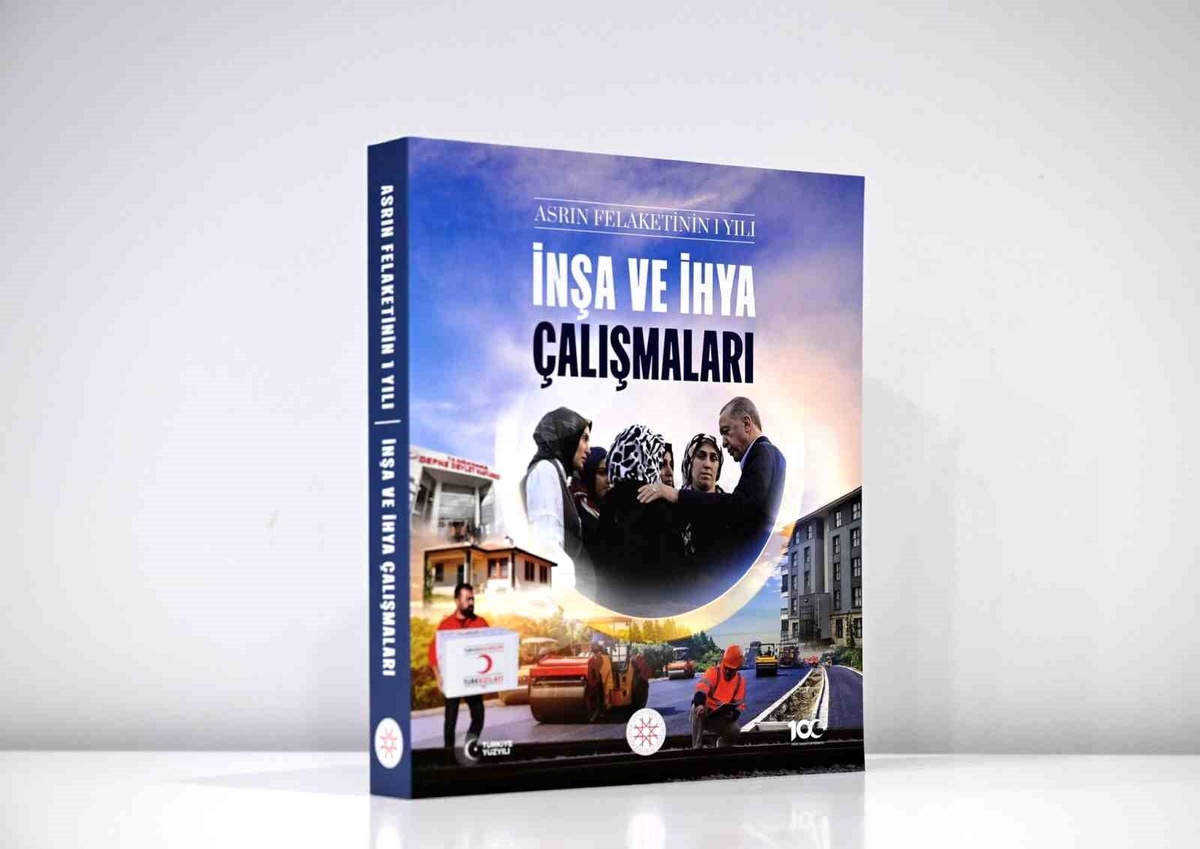 Cumhurbaşkanlığı İletişim Başkanlığından "Asrın Felaketinin 1 Yılı: İnşa ve İhya Çalışmaları" kitabı