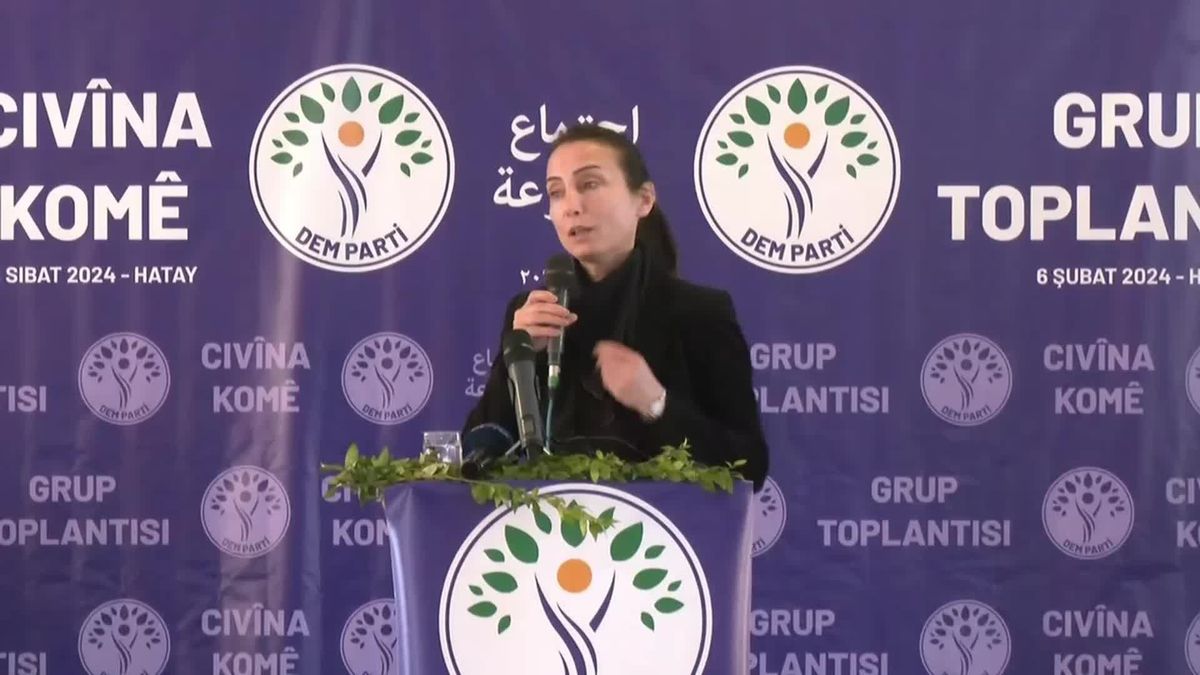 Dem Parti Grubu, Hatay\'da... Tülay Hatimoğulları: "Bu Acıları, Tarih Satır Satır Harf Harf Yazacak"