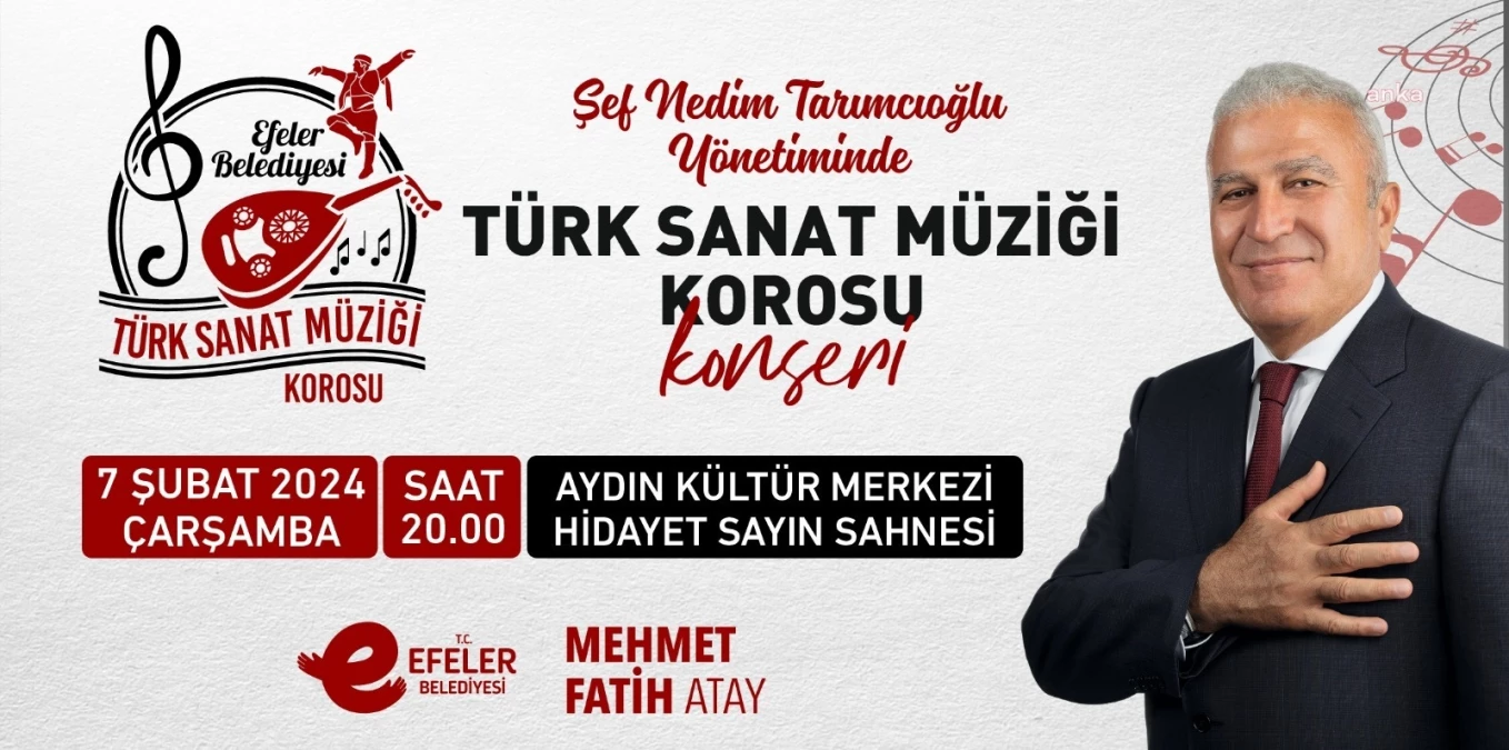 Efeler Belediyesi Türk Sanat Müziği Korosu Konseri