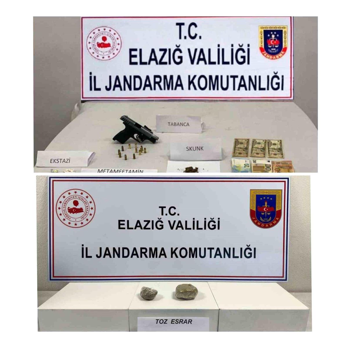 Elazığ\'da Uyuşturucu Tacirlerine Operasyon: 3 Şüpheli Yakalandı