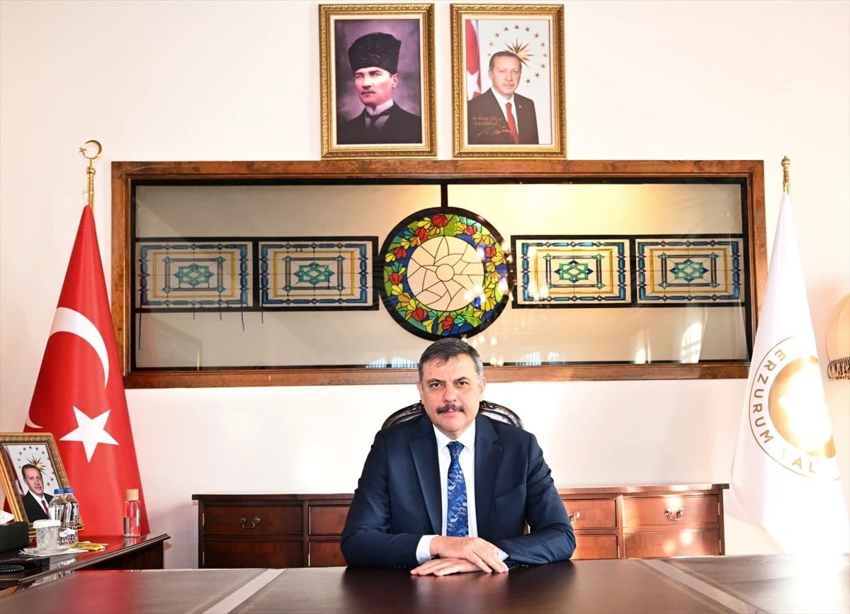 Erzurum Valisi Mustafa Çiftçi Miraç Kandili\'ni Kutladı