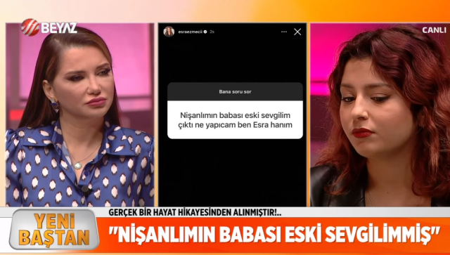 Esra Ezmeci'nin programda ağızları açık bırakan itiraf: Nişanlımın babası eski sevgilim çıktı